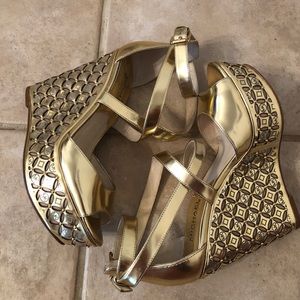 MICHAEL Michael Kors “Gabriella” Wedges Size 7